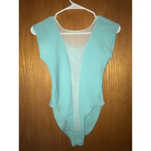 American Apparel Robin’s Egg Bodysuit